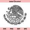 Mexico Eagle Flag Coat of Arms Seal SVG