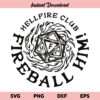 Hellfire Club Fireball Him SVG
