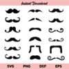 Mustache SVG Bundle