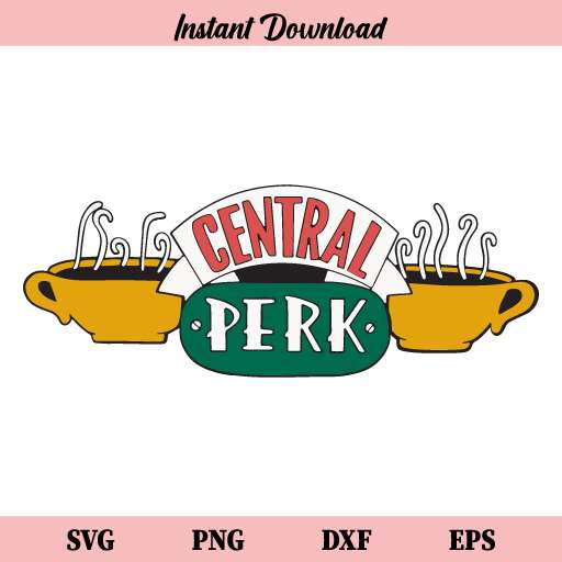 Central Perk Friends SVG