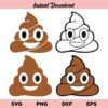 Poop Emoji Bundle SVG