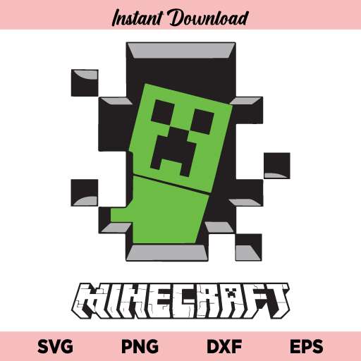 Minecraft Creeper SVG