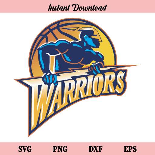 NBA Warriors SVG