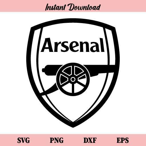 Free Arsenal Black Logo SVG