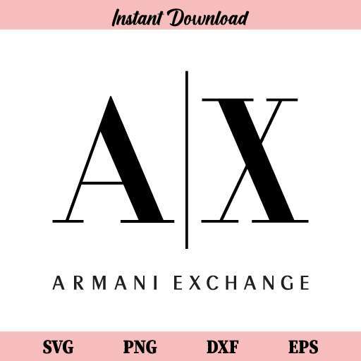 Free AX Armani Exchange Logo SVG