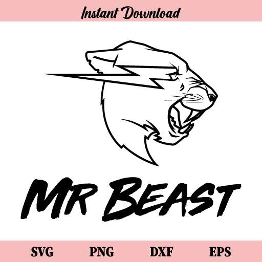 Mr Beast SVG
