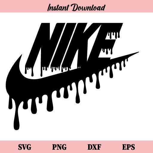 Nike Dripping SVG