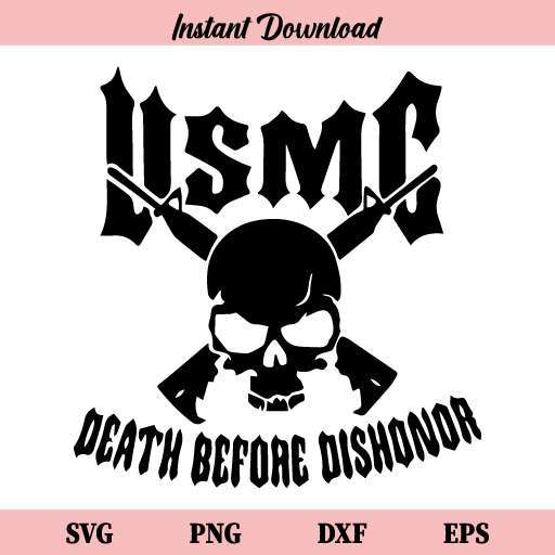USMC Death Before Dishonor SVG