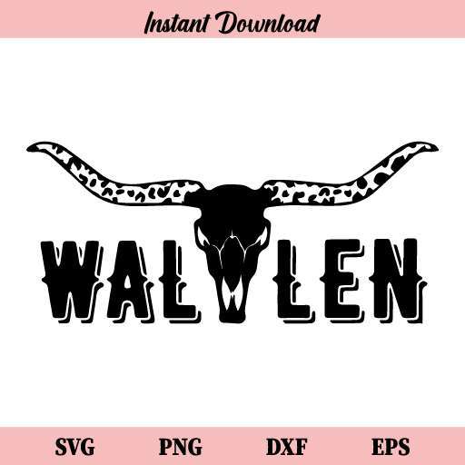 Wallen Cowboy SVG File