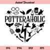 Potteraholic SVG
