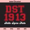 DST Delta Sigma Theta 1913 SVG