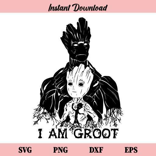 I Am Groot SVG