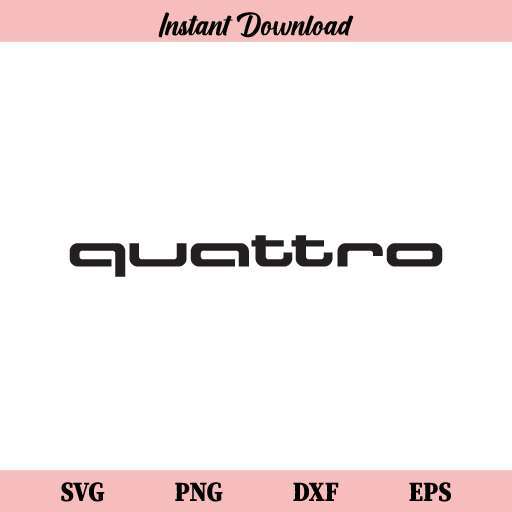 Free Quattro Logo SVG