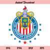 Free Club Deportivo Guadalajara AC Logo SVG