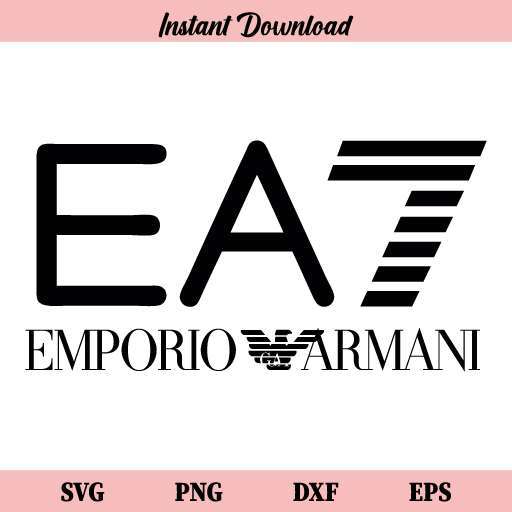 Free EA7 Emporio Armani Logo SVG Archives - Buy SVG Designs