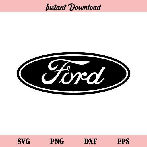 Free Ford Black Logo SVG
