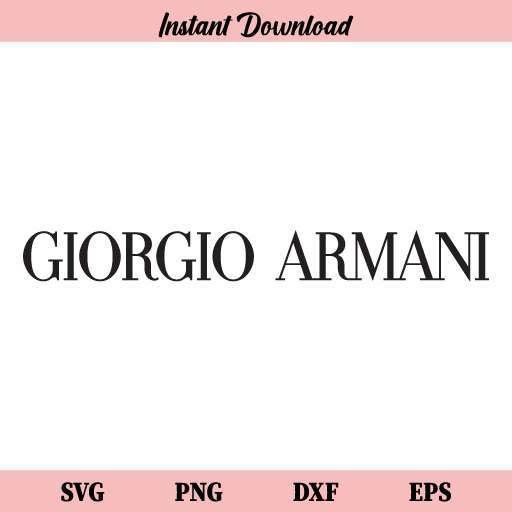 Free Giorgio Armani Logo SVG