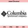 Free Columbia Logo SVG